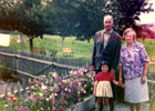 Avec mes grands-parents en 1960